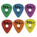 Clayton HX73-12 Hexpick Duraplex Standard Guitar Picks- 0.73 mm, 12PK HX73/12